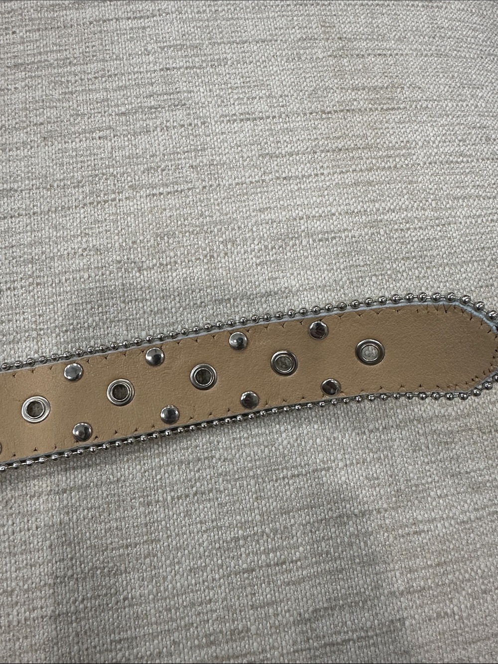 Silver Crystal-Embellished Women's Belt - Picture 6 of 10